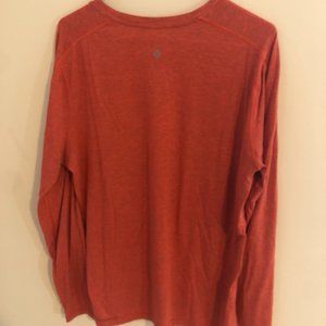 Lululemon Men's Long Sleeve (Orange)